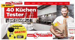 Desktop Screenshot of moebel-schmitt.de