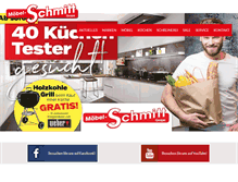 Tablet Screenshot of moebel-schmitt.de